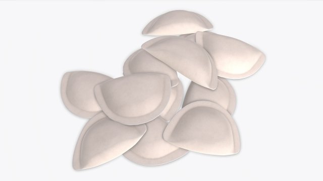 dumplings 01 Model 3D .c4d .max .obj .3ds .fbx .stl .blend 