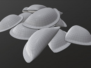 dumplings 01 Model 3D