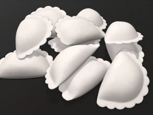 餃子02 3Dモデル