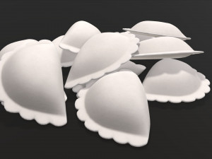 dumplings 02 3D Модель