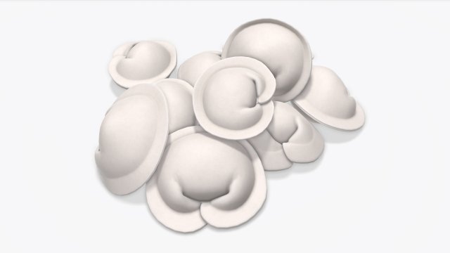 dumplings 03 Model 3D .c4d .max .obj .3ds .fbx .stl .blend 
