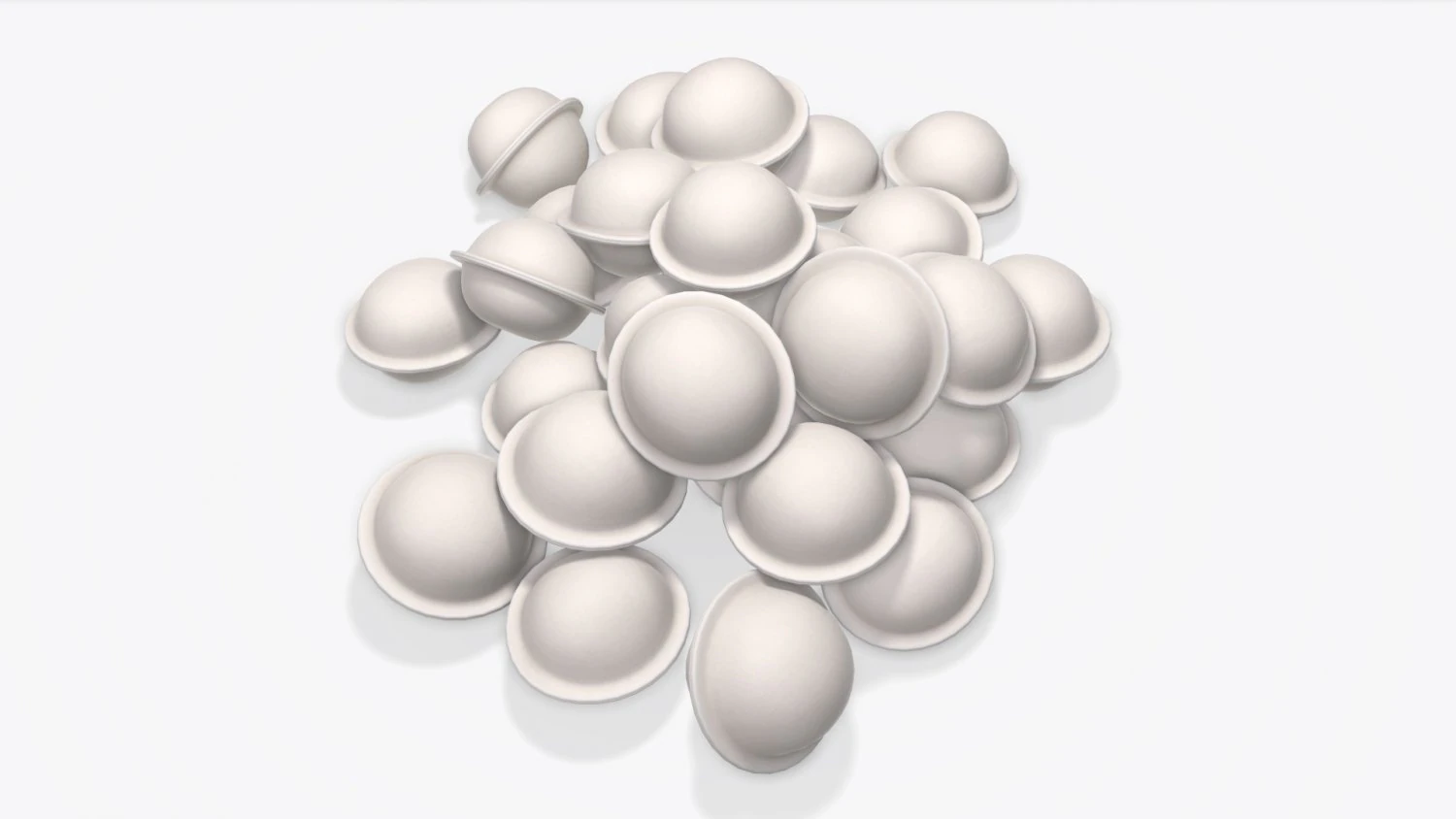 dumplings 04 3D Model .c4d .max .obj .3ds .fbx .stl .blend 