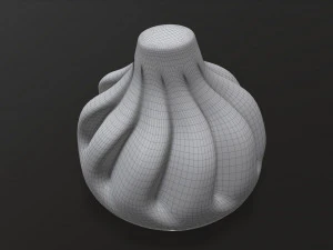 dumplings khinkali 01 3D Model