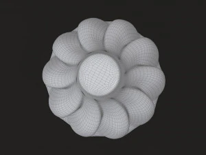dumplings khinkali 01 3D Model