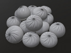 dumplings khinkali 02 Modelo 3D
