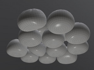 dumplings khinkali 02 Modelo 3D
