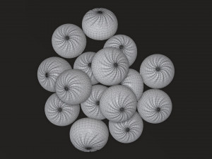 dumplings khinkali 02 Modelo 3D