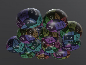 dumplings khinkali 02 Modelo 3D