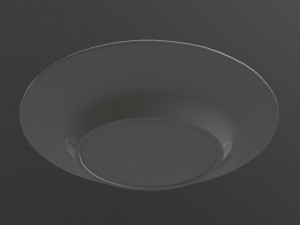 dumplings on white plate 3D-Modell