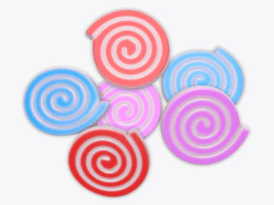colorful twisted candies 3D Model