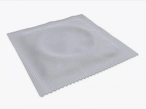 condom in a blue package 3D Model