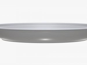 disposable plastic plate tableware 3D Model