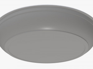 disposable plastic plate tableware 3D Model