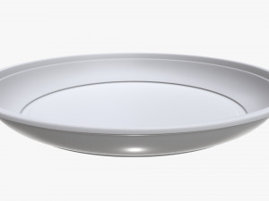 disposable plastic plate tableware 3D Model