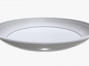 disposable plastic plate tableware 3D Model