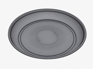 disposable plastic plate tableware 3D Model