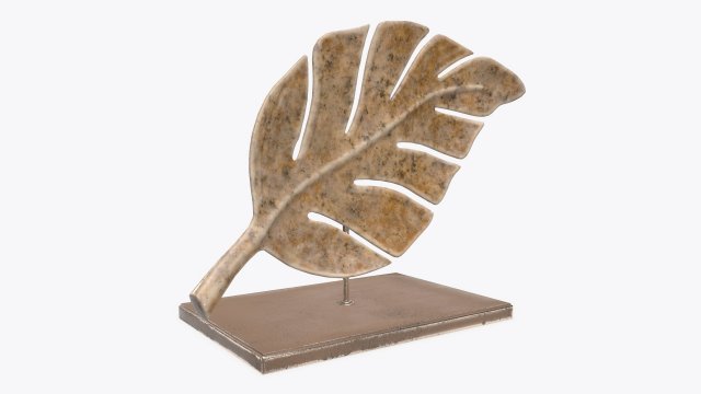 sculptured leaf 01 Modello 3D .c4d .max .obj .3ds .fbx .stl .blend 