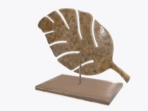 sculptured leaf 01 3D Model