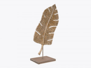 sculptured leaf 02 Modelo 3D