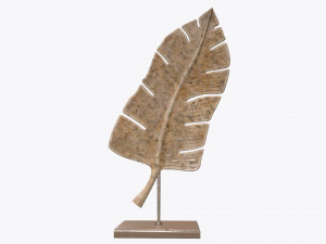 sculptured leaf 02 Modèle 3D