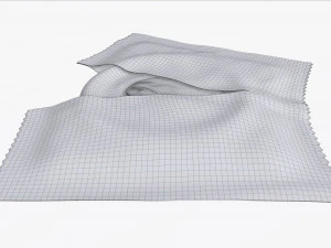 paket terbuka dengan kondom Model 3D