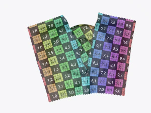 paket terbuka dengan kondom Model 3D