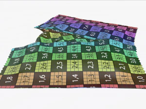 paket terbuka dengan kondom Model 3D