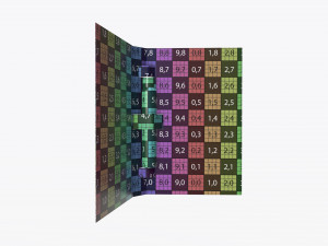 perfume sampler 3D Модель