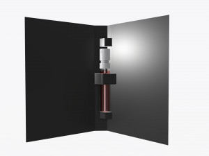 perfume spray sampler 3Dモデル
