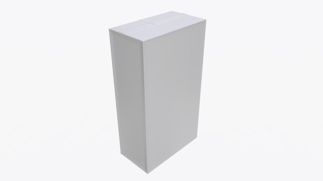 plastic coffee bag packet 01 mock-up 3D मॉडल .c4d .max .obj .3ds .fbx .stl .blend 