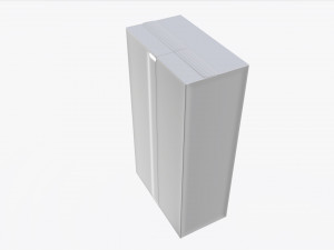 plastic coffee bag packet 01 mock-up 3D मॉडल