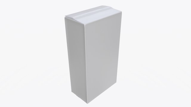 plastic coffee bag packet 02 mock-up Model 3D .c4d .max .obj .3ds .fbx .stl .blend 
