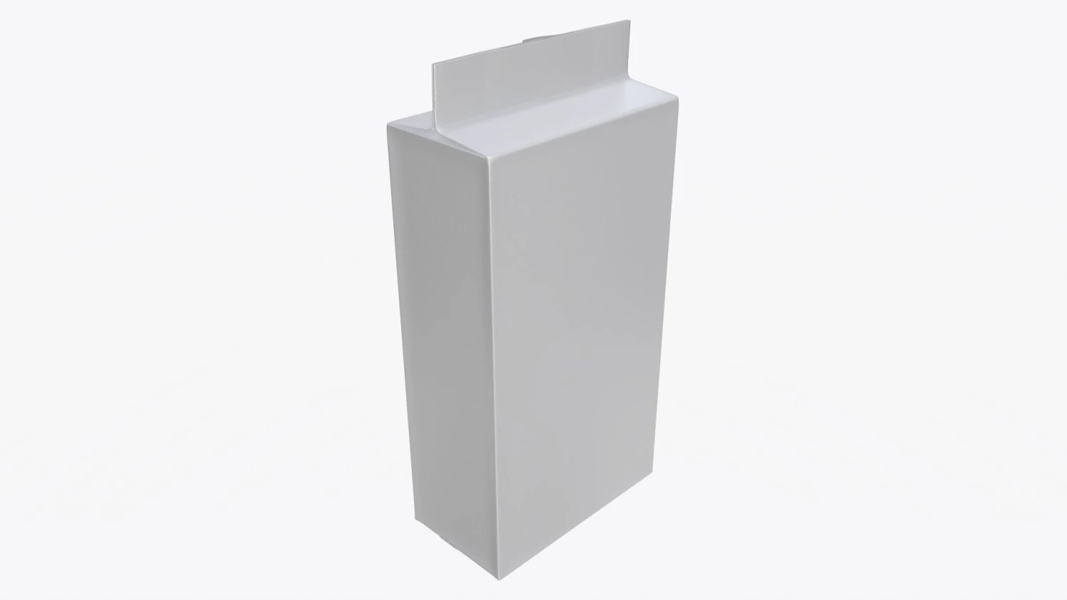 plastic coffee bag packet 03 mock-up 3D Model .c4d .max .obj .3ds .fbx .stl .blend 