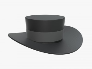 hat black 3D Model