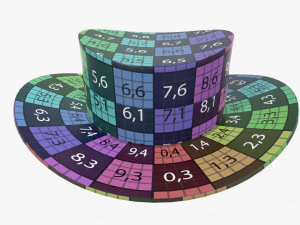 hat black 02 3D Model