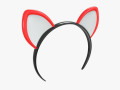 headband with cat ears 03 3D 模型