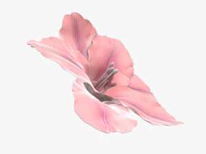lily flower imitation 3D Model