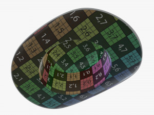 hat bowler black 3D 模型