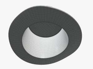 top hat black Model 3D
