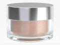 Glass cosmetics packaging face hand care cream 3D Model
