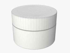 glass cosmetics packaging face hand care cream Modelo 3D