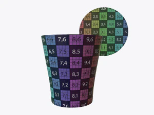 jus d'orange et tranche d'orange dans un verre Modèle 3D