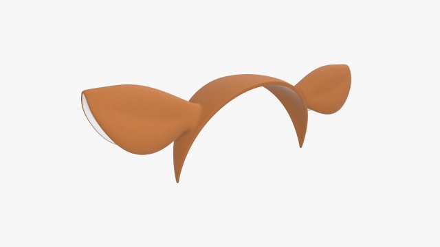 headband with deer ears Model 3D .c4d .max .obj .3ds .fbx .stl .blend 
