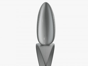 headband with deer ears Model 3D