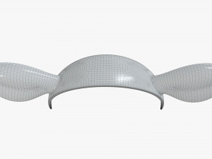 headband with deer ears Model 3D