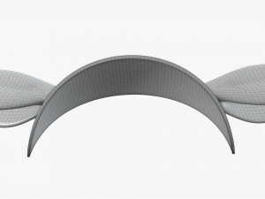 headband with deer ears Model 3D