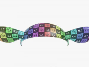 headband with deer ears 3D Model