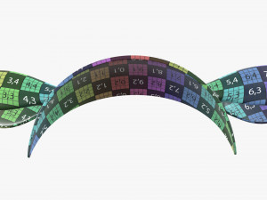 headband with deer ears Model 3D