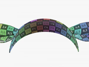 headband with deer ears 3D Model