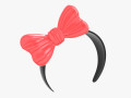 headband with red bow 3D 模型
